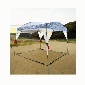 Vent vallée <span class=keywords><strong>Camping</strong></span> renforcé extérieur jardin auvent Pop Up famille pliant voiture arrière plage tente - Product Image 1