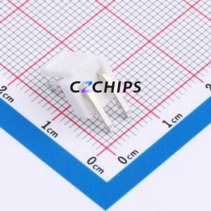 HC-VH-2A2W-05 Wire-to-Board Pin Header Bent Lead Through Hole,P=3.96mm Connector 1x2P 3.96mm Right Angle Insert VH - Product Image 2