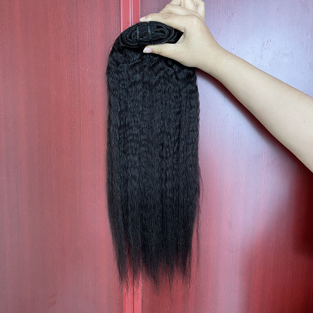 kinky straight natural color