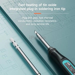 IParts Uyue <span class=keywords><strong>T12S</strong></span> USB Mini fer à souder pour l'entretien du téléphone portable carte mère PCB soudage réparation chauffage rapide soudage - Product Image 5
