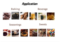 Vente en gros d'additifs alimentaires de couleur caramel rougeâtre E150c & E150d & E150a pour les produits de bonbons de gaufrette de biscuit