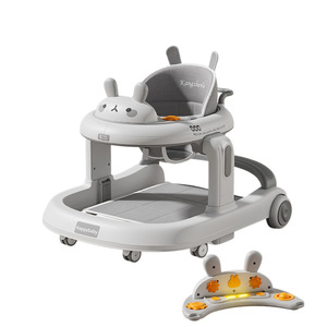 Andador Plegable <span class=keywords><strong>de</strong></span> Plástico Educativo para Niños Pequeños, Antivuelco, <span class=keywords><strong>de</strong></span> 6 a 18 <span class=keywords><strong>Meses</strong></span>, Multifuncional, con Capacidad <span class=keywords><strong>de</strong></span> Carga <span class=keywords><strong>de</strong></span> 10 kg - Product Image 1