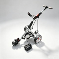 Caddie de golf électrique et télécommandé avec batterie au lithium pour parcours de golf, batterie au lithium ou au plomb-acide en option, nouveau modèle 2027