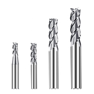 Fraises à bois en carbure de tungstène Jinchuan hautement polies 3/4/6 mm, outil CNC, fraise à 3 flûtes, fraise à hélice 35, non revêtue, fraise à découper - Product Image 5