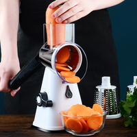 Vente en gros, Mandoline manuelle multifonction en acier inoxydable, trancheuse à légumes, hachoir à aliments