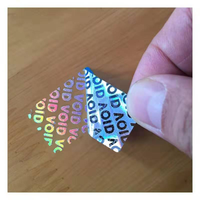 Étiquette holographique de sécurité anti-contrefaçon avec logo, autocollant laser anti-effraction