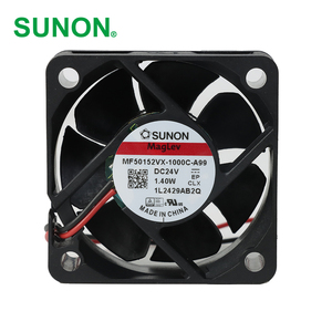 Ventilateur axial SUNON MF50152VX-1000C-A99 électrique OEM/ODM 50x50x15mm 24VDC 55mA 1.40W 7200RPM 18.6CFM à roulement à billes pour armoire et onduleur - Product Image 1