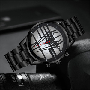 Reloj de Pulsera Deportivo de Cuarzo con Correa de Acero y Diseño Personalizado Creativo de Araña para Hombre - Product Image 6