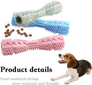 Jouet à mâcher pour chien indestructible en TPR écologique et durable avec saveur de bœuf, taille moyenne - Product Image 5