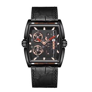 Relojes de Hombre Drioshipping, Relojes de Pulsera de Cuarzo de Lujo de Primera Marca, Correa de Cuero, Resistentes al Agua 30m, Reloj de Negocios - Product Image 2