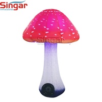 Décoration de champignon gonflable avec Lumière LED pour le Parc à Thème, Événement, Fête, Décorations de Scène
