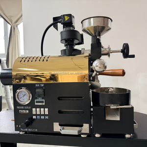 TY-TECH, torréfacteur de café de premier plan en Chine / Qualité Probat, torréfacteur de grains de café 200g 300g avec amortisseur manuel, pour usage domestique et en café - Product Image 2