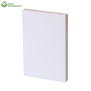 18mm E1/E0 Particleboard Melamine <b>Veneer</b> Poplar Main Material Cut-to-Size Decorative Panels for Kitchen Living Room Applications - Product Image 3