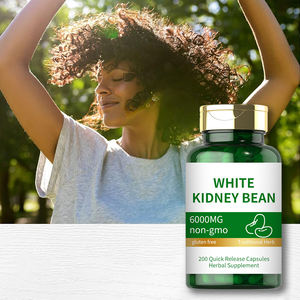 Suplemento de hierbas de fabricante de cápsulas de frijol blanco OEM de alta calidad - Product Image 1