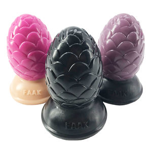 Faak 9.5Cm Realistische Siliconen Anale Dildo Met Zuignap Roze/Zwart/Koffie Levensechte Kegel Butt Plug Voor Dames - Product Image 6