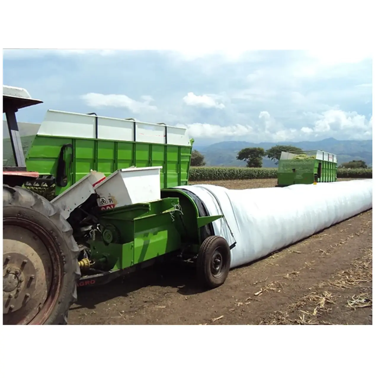 5 camadas co-extrusão saco de plástico saco de grãos silo Agrícola fazenda para silagem