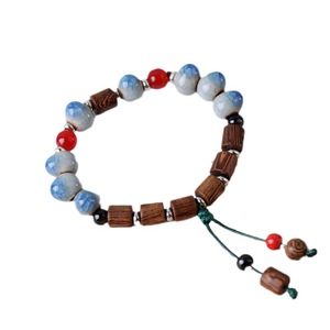 สร้อยข้อมือลูกปัดเซรามิกจิ่งเต๋อเจิ้น ดีไซน์ใหม่สุดสนุก สไตล์จีนดั้งเดิมสำหรับทุกเพศ - Product Image 5