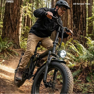 <span class=keywords><strong>Bicicleta</strong></span> Plegable Urbana Todoterreno de Largo Alcance y Gran Potencia, con Llantas Anchas de 20 Pulgadas, Aleación de Aluminio, 7 Velocidades, Clásica - Product Image 2