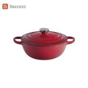 Olla de Hierro Fundido Esmaltado, Olla Holandesa con Tapa, Gran Capacidad, Apta para <span class=keywords><strong>Horno</strong></span>, Utensilios de Cocina de Inducción - Product Image 5