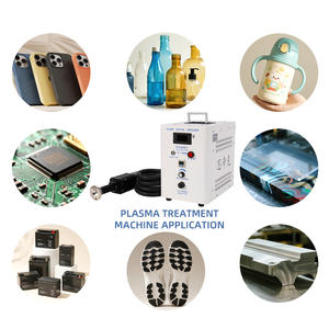 <span class=keywords><strong>Plasma</strong></span> oppervlaktebehandeling machine, AC-aangedreven, roestvrij staal, voor thermosbekers, plastic flessen, UV-verf hechtingversterker <span class=keywords><strong>plasma</strong></span> - Product Image 2