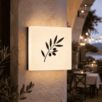 Panneau de menu LED en acrylique personnalisé, taille A3 A4, affichage de menu éclairé, directement de l'usine
