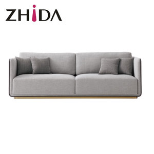 ZHIDA stile nordico luce grigio tessuto divano accogliente elegante casa <span class=keywords><strong>essenziale</strong></span> - Product Image 3
