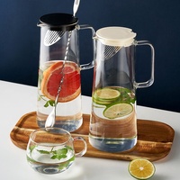 Bouilloire froide ml avec couvercle filtrant, peut être chauffante par un four électrique en céramique pour théière cylindrique moderne, simple et de grande