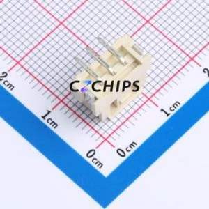 BX-HA2.54-3PLT Wire-to-Board Pin Header SMD,P=2.5mm Connector 1x3P 2.5mm Vertical Mount XHB - Product Image 2