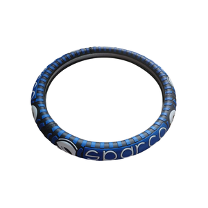 Funda Universal Antideslizante para <span class=keywords><strong>Volante</strong></span> de Coche para <span class=keywords><strong>Audi</strong></span> A6, Cuero PVC, Diseño de Lujo de 3 Radios, Elástica, para Todas las Estaciones - Product Image 3