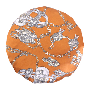 Bonnet en Satin Prêt à Expédier, Chouchou Cheveux en Soie pour Dormir Avec Large Bande Élastique, Bonnet de Nuit Couche Unique pour Femmes - Product Image 4