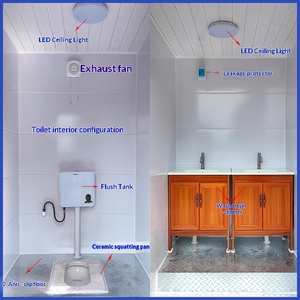 ห้องน้ำเคลื่อนที่กลางแจ้ง ผู้ผลิตห้องน้ำสำหรับสถานที่ท่องเที่ยวระดับเทศบาล สำหรับการค้าระหว่างประเทศ กรุณาติดต่อคุณเยา - Product Image 4