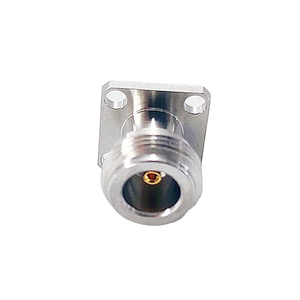 Connecteur coaxial RF N <span class=keywords><strong>femelle</strong></span> à bride carrée de 17,5 mm, isolateur de 8 mm, broche de <span class=keywords><strong>3</strong></span> mm, 50 Ohms, DC-11 GHz, IP68, pour connexions de câbles micro-ondes - Product Image 6