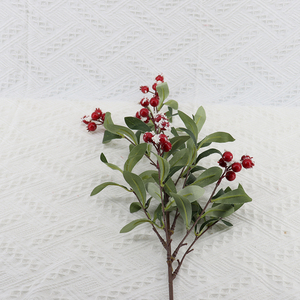 Nhà Máy Bán Buôn Nhân Tạo Bạch Đàn Lá Berry Chi Nhánh Cho Nhà Và Ngoài Trời Vườn Trang Trí - Product Image 3