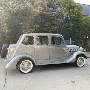 Voiture électrique vintage classique de couleur personnalisée pour les visites des îles et des régions côtières - Product Image 3