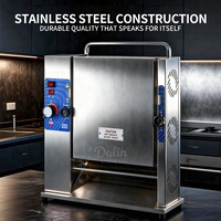 Machine à griller automatique pour pains à hamburger, verticale, électrique, en acier inoxydable 304, haute productivité, pour KFC et McDonald's