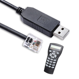 Skywatcher synscan tay điều khiển PC liên kết nâng cấp Cáp FTDI USB RS232 nối tiếp để RJ11 6P6C firmware nâng cấp Cáp - Product Image 1