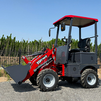Mini Caricatore Frontale Elettrico TOPONE 4WD con Batteria al Litio, Capacità di Carico 500kg, Alta Efficienza, in Vendita
