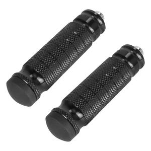 Repose-pieds arrière antidérapants moletés de 8 mm usinés CNC pour passager de moto YAMAHA Honda Ducati Aprilia - Product Image 1