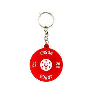 Strict QC Soft PVC Keychain High-Resolution 3D Logo Rubber <b>Keyring</b> for Quality-Conscious Buyers - Product Image 1