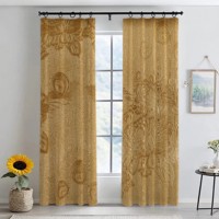 Tissu de rideau en polyester non tissé 100% avec motif gaufré style artistique, occultant total, isolant thermique et insonorisant