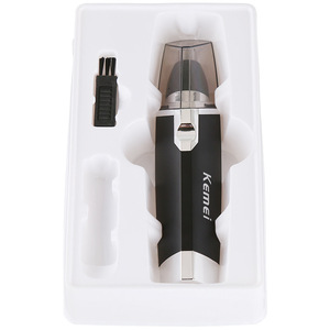 Tondeuse électrique pour poils du nez Kemei Km 6512, alimentée par piles, pour la coupe des poils du nez, de la barbe et des sourcils, avec garantie de 2 ans - Product Image 2