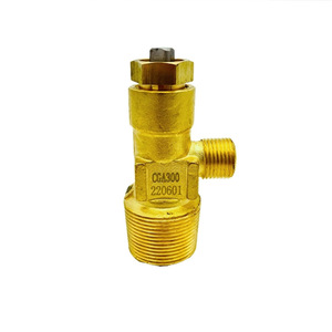Vannes de bouteilles de gaz de soudage et de découpe CGA200/CGA510/CGA300, interrupteurs d'angle pour bouteilles d'oxygène et d'acétylène - Product Image 5