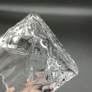 Hot Sale Machine Made Embossed <strong>Crystal</strong> Whiskey <strong>Glass</strong> Cup <strong>Set</strong> for Hotels and Business Gifts - Product Image 2