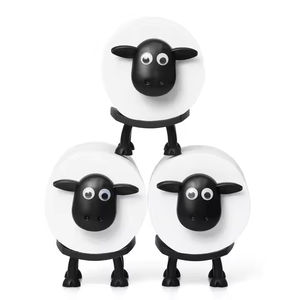 Eco Sheep Creative Décoration <span class=keywords><strong>de</strong></span> salle <span class=keywords><strong>de</strong></span> bain Étanche Anti-Dérapant Jetable Porte-<span class=keywords><strong>papier</strong></span> hygiénique Mignon Animal Écologique Maison - Product Image 6