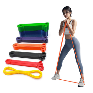 Attrezzatura per Allenamento Fitness, Bande di Resistenza per Yoga e Esercizi in Palestra, 100% Lattice Naturale ad Alta Elasticità, Forza 5-230 LBS - Product Image 5