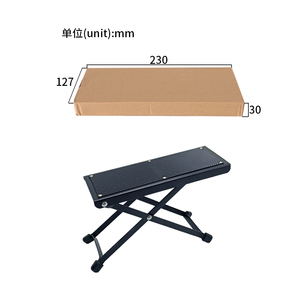 Support de <span class=keywords><strong>pied</strong></span> pliable pour <span class=keywords><strong>guitare</strong></span> classique, support de musique portable en fer et acier, support de microphone d'enregistrement réglable en caoutchouc, vente en gros - Product Image 5
