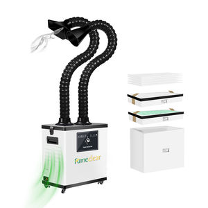 เครื่องแยกควันพิมพ์3D แขนสองข้าง210W เลเซอร์ตัดไฟแรงสูงเครื่องอพยพควัน - Product Image 1