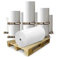 Papier holographique Antac durable semi-brillant couché, OEM ODM, rouleau géant auto-adhésif personnalisé 1530mm 1070mm, professionnel