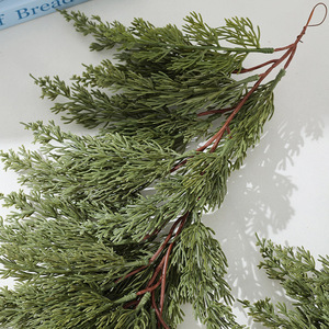 Giáng sinh trang trí norfolk thông tuyết tùng vòng hoa bất cảm ứng keo thông kim cửa nhân tạo nho tường treo - Product Image 5