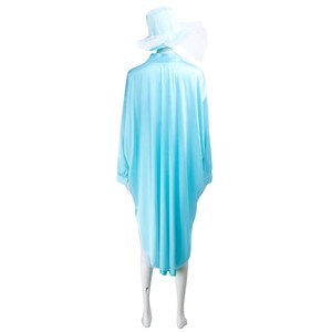 Disfraz de Fantasma Femenino 2026, Conjunto de Cosplay de Terror para Halloween, Vestido, Sombrero y Túnica Exterior Inspirados en Cine y Televisión - Product Image 1